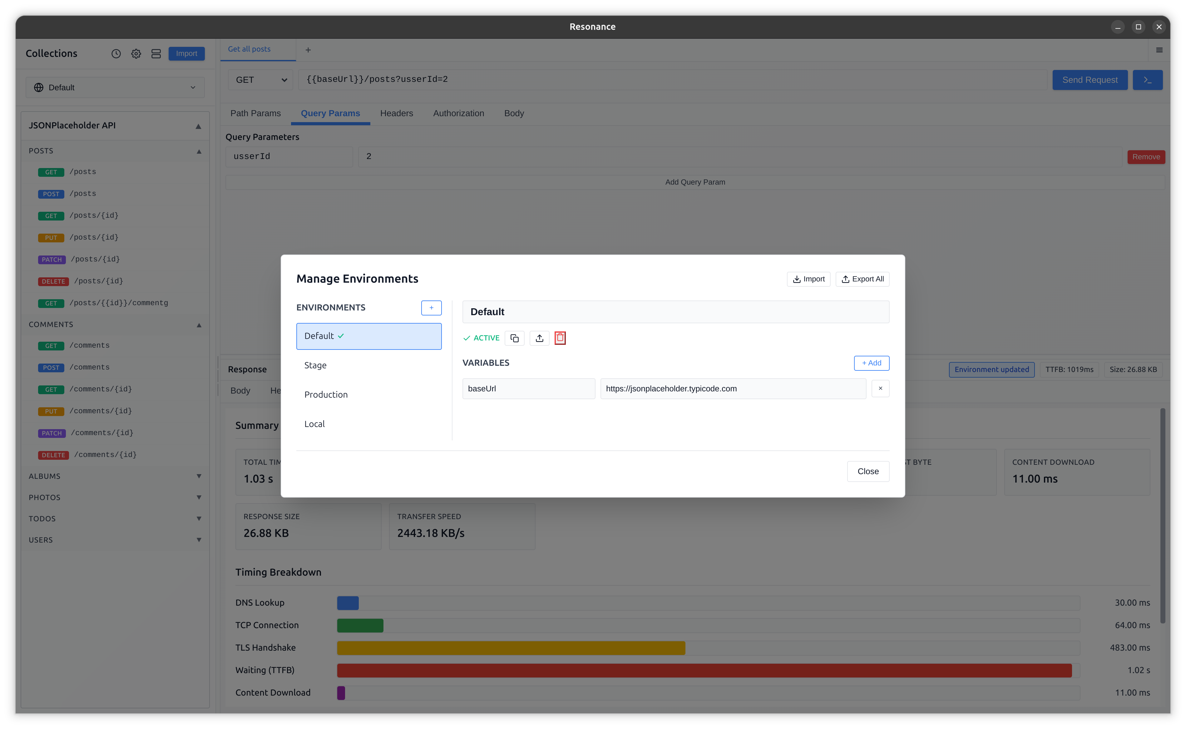 Environment Management